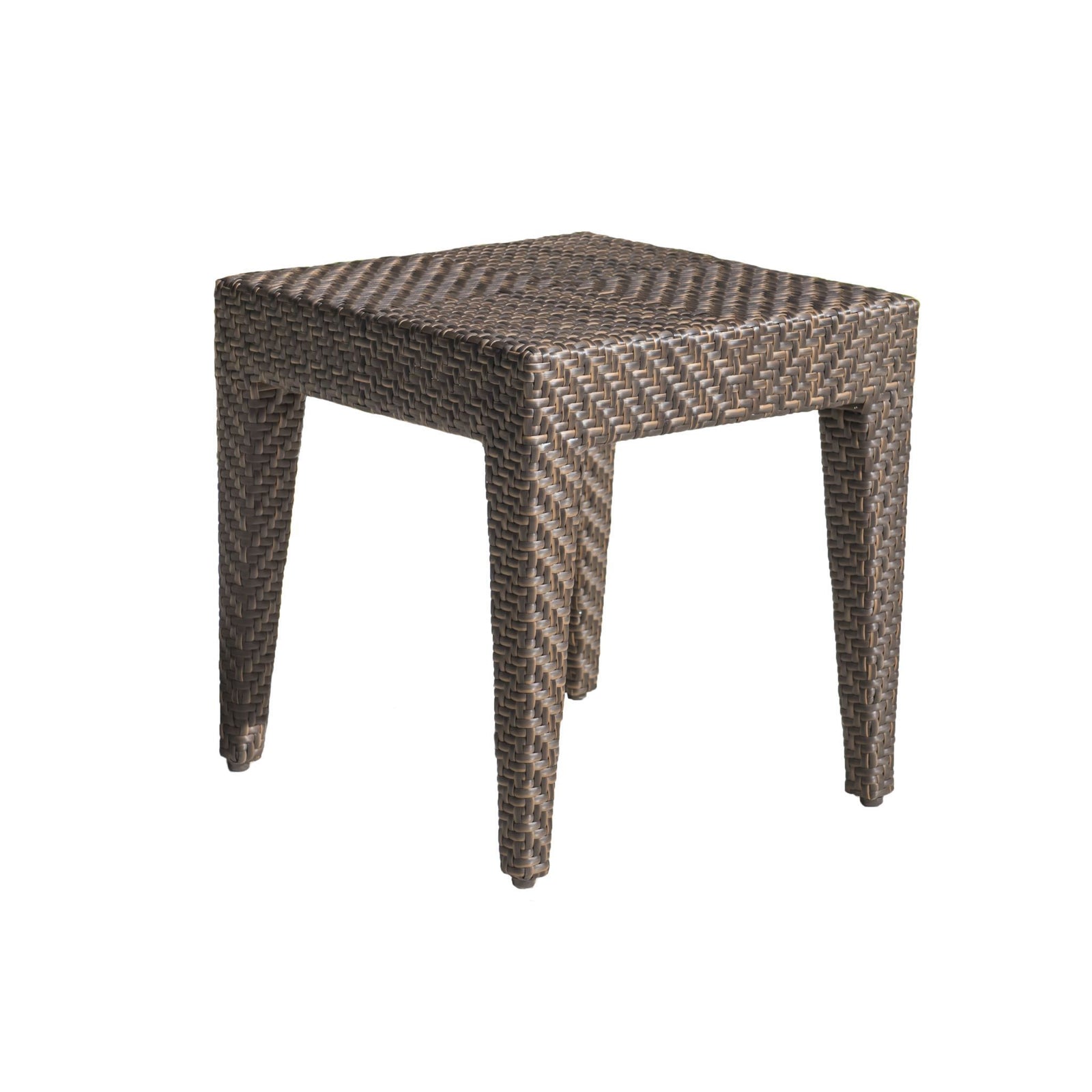 Panama Jack Oasis End Table w/glass PJO-2201-JBP-ET-GLASS - BetterPatio.com