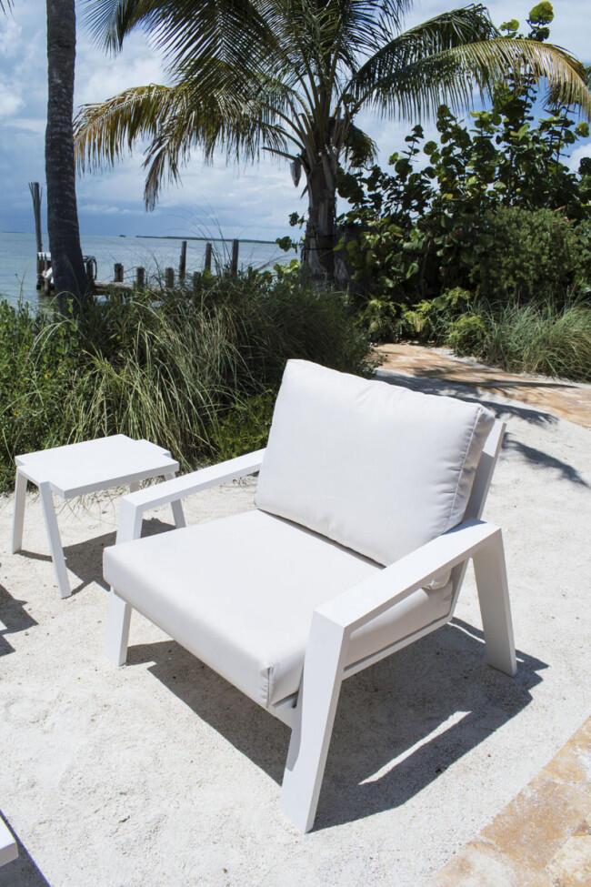 Panama Jack Mykonos Lounge Chair PJO-2401-WHT-LC - BetterPatio.com
