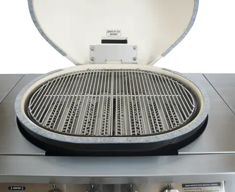 Primo Ceramic Grills X-Large Gas Grill Head PGGXLH - cooking grate detail slide 4