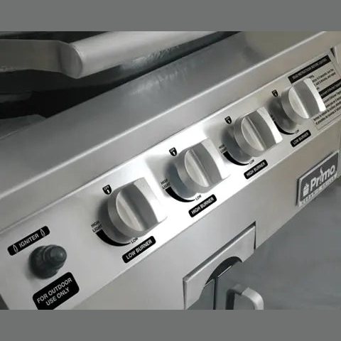Primo Ceramic Grills X-Large Gas Grill Head PGGXLH - interior view slide 6