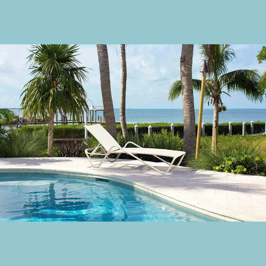 Hospitality Rattan PatioAthens Chaise Lounge 895-1347-WW-CL- BetterPatio.com