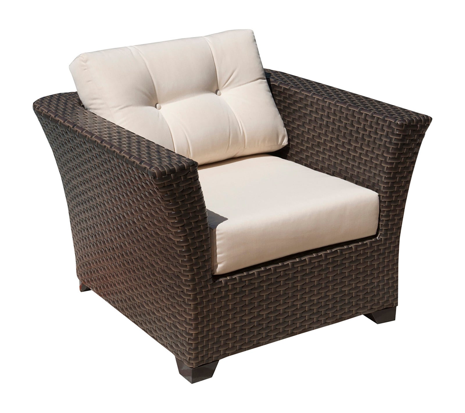 Hospitality Rattan PatioFiji Lounge Chair with Cushions 901-1347-ATQ-C/SU-705- BetterPatio.com