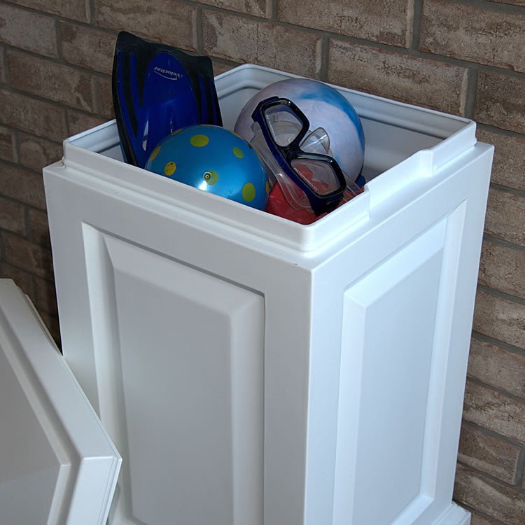 MayneMayne Berkshire Storage Bin 4835 4835-W- BetterPatio.com