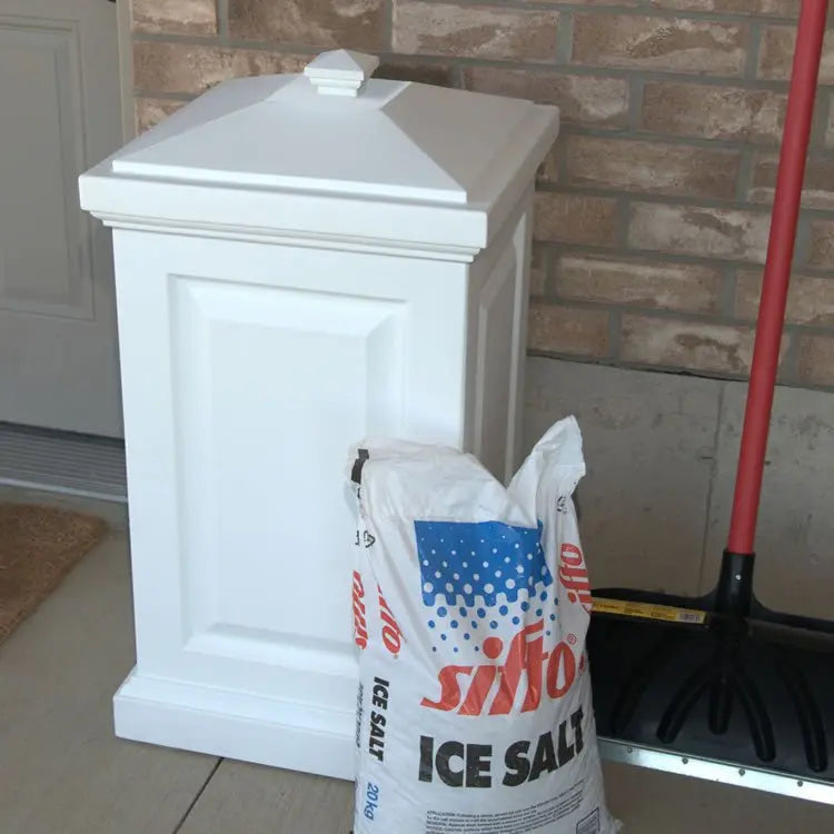 MayneMayne Berkshire Storage Bin 4835 4835-W- BetterPatio.com