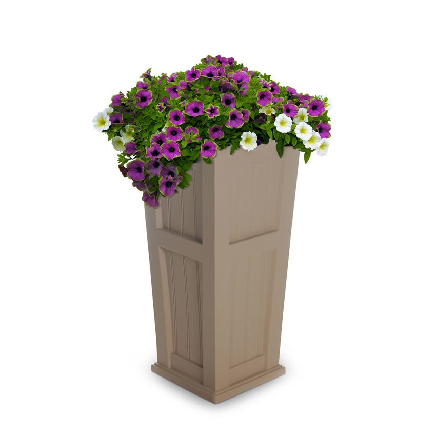 MayneMayne Cape Cod 32" Tall Patio Planter 4843 4843-B- BetterPatio.com