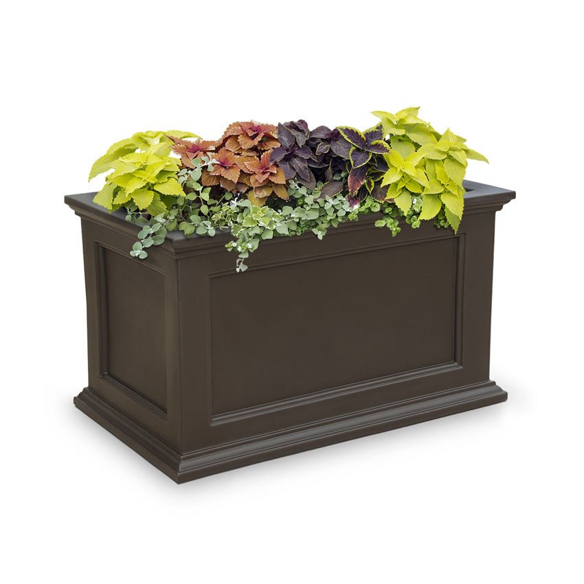 MayneMayne Fairfield 20x36 Rectangle Planter 5826 5826-B- BetterPatio.com