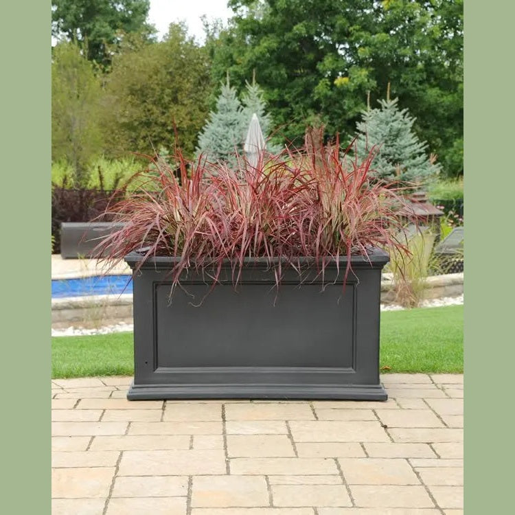 MayneMayne Fairfield 20x36 Rectangle Planter 5826 5826-B- BetterPatio.com