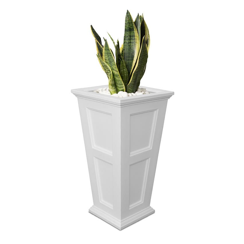 MayneMayne Fairfield 28" Tall Planter 5829 5829-GRG- BetterPatio.com