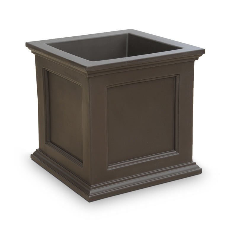 MayneMayne Fairfield 28in Square Planter 8800 8800-ES- BetterPatio.com