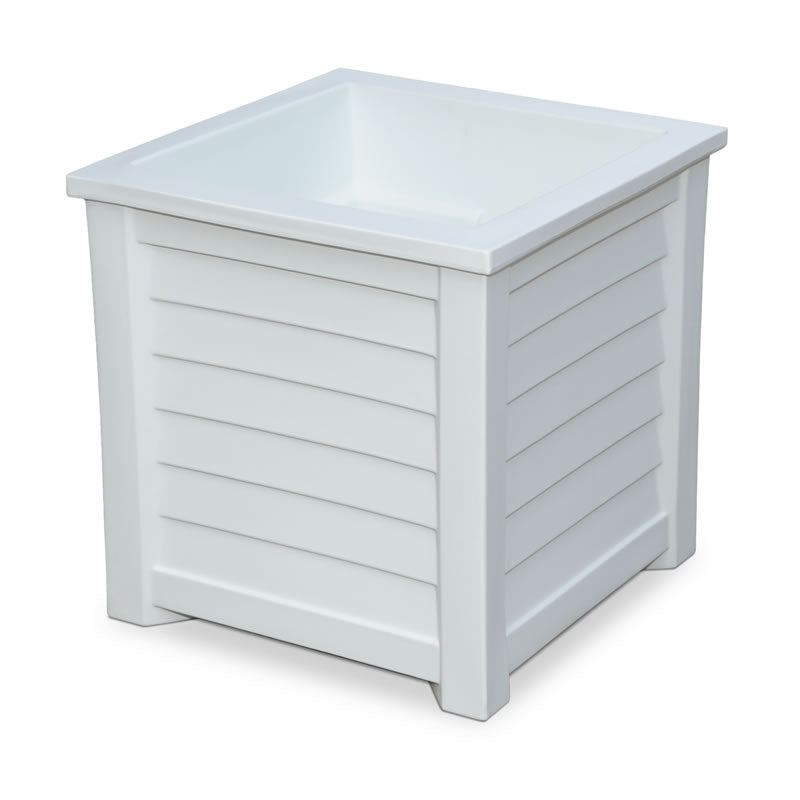 MayneMayne Lakeland 20x20 Square Planter 5867 5867-W- BetterPatio.com