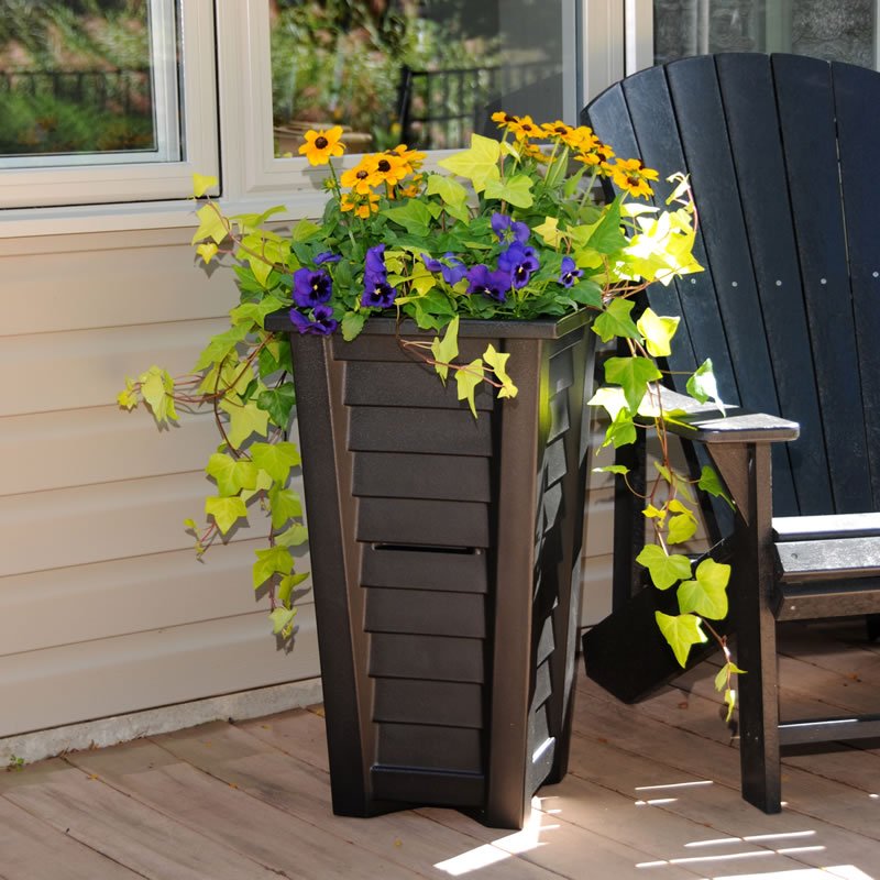 MayneMayne Lakeland 28" Tall Planter 5868 5868-B- BetterPatio.com
