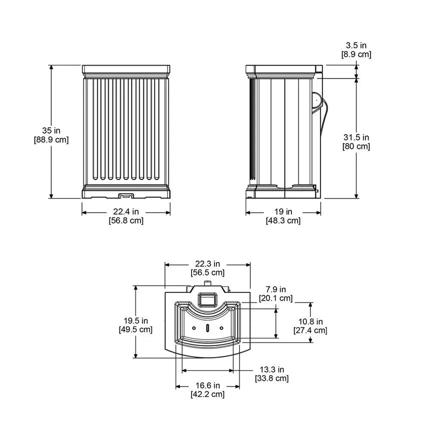 MayneMayne Madison Rain Catcher 5847 5847-B- BetterPatio.com