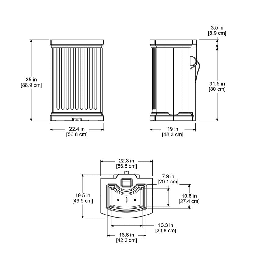 MayneMayne Madison Rain Catcher 5847 5847-B- BetterPatio.com