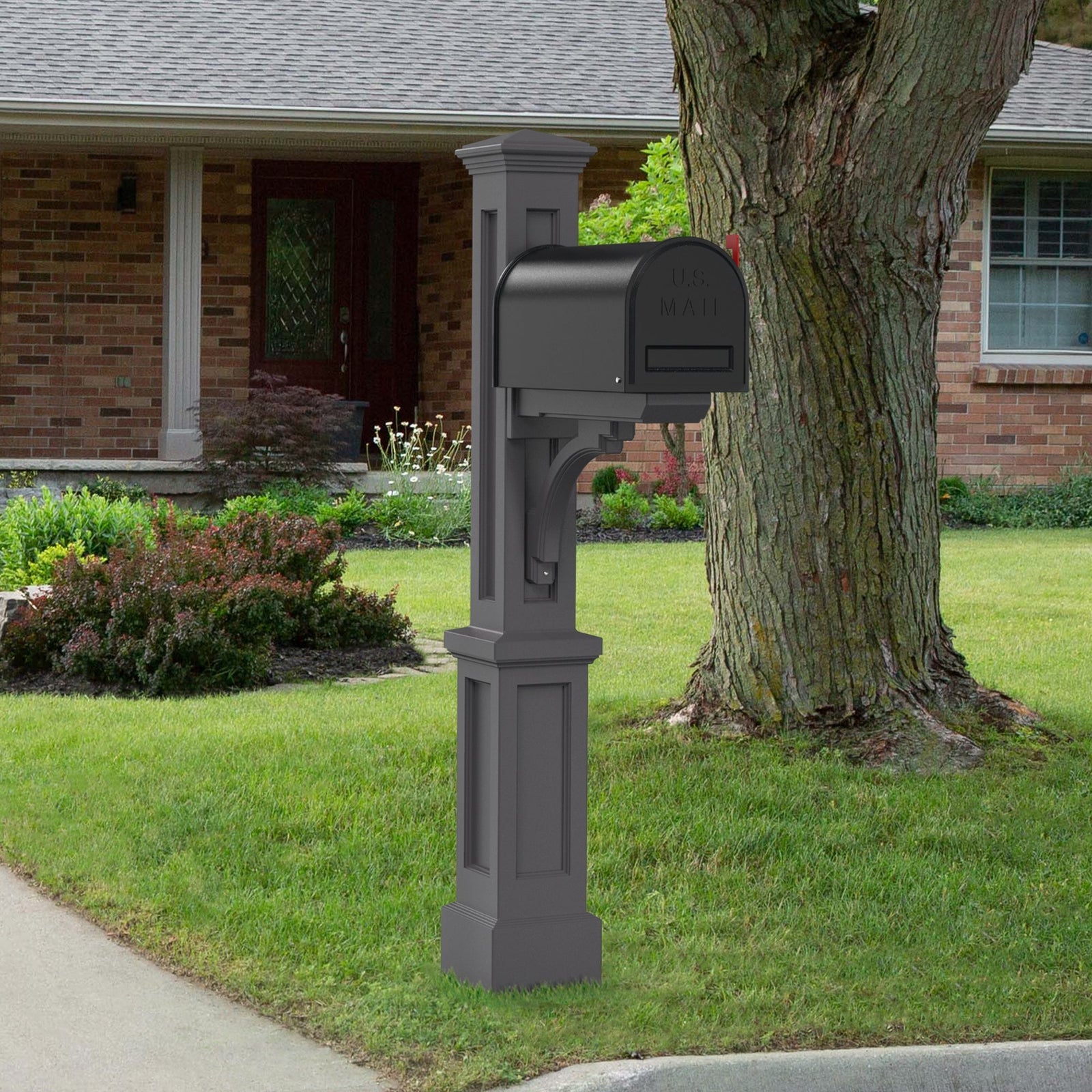MayneMayne Newport Plus Mail Post 5813 5813-GRG- BetterPatio.com