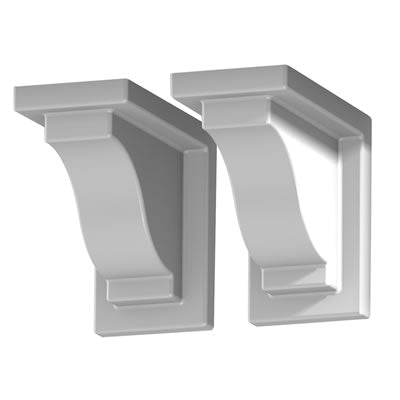 MayneMayne Yorkshire Decorative Brackets 2 Pack White 4821-W 4821-W- BetterPatio.com