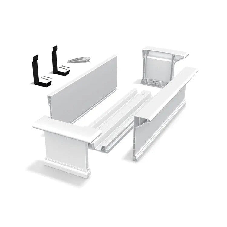 MayneMayne Yorkshire Window Box 2FT White 4822-W 4822-W- BetterPatio.com