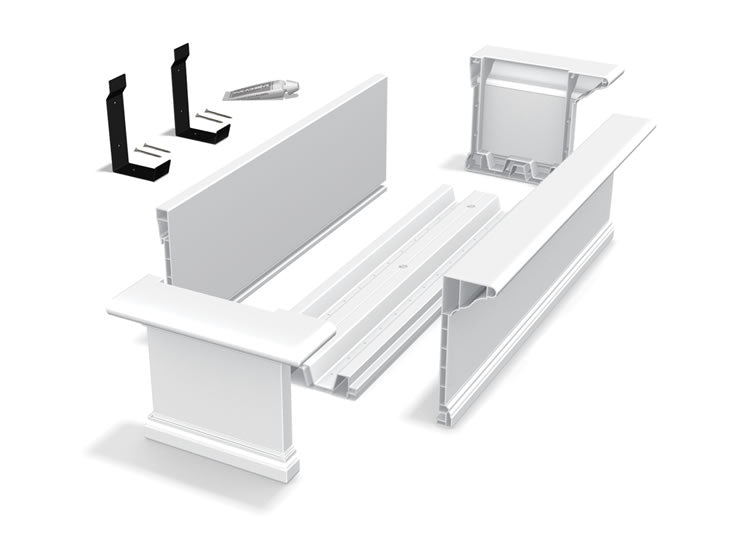 MayneMayne Yorkshire Window Box 5FT White 4825-W 4825-W- BetterPatio.com