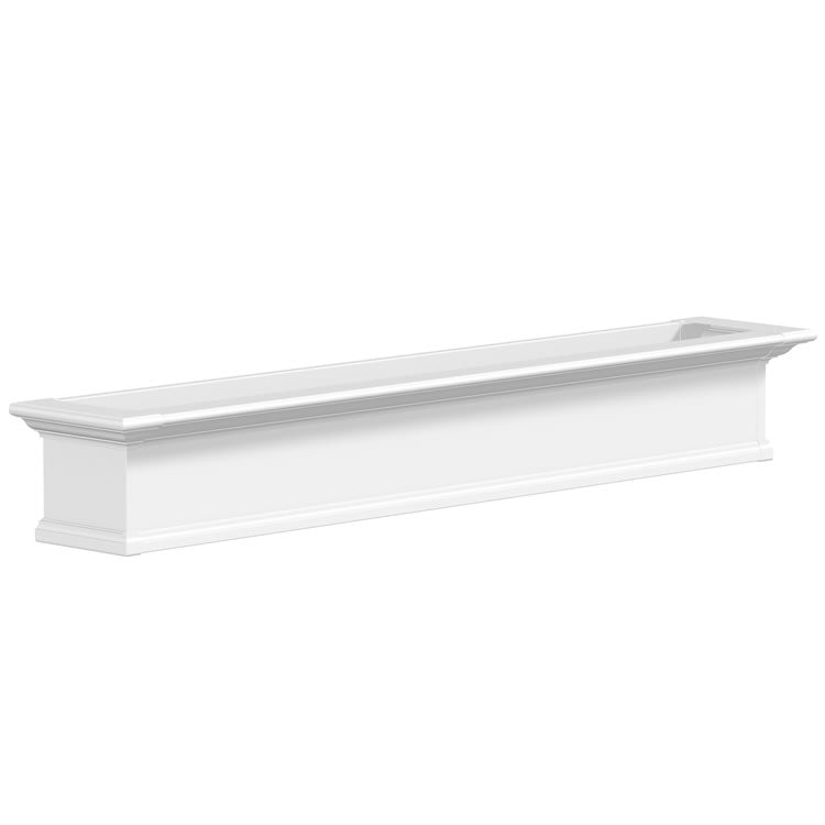 MayneMayne Yorkshire Window Box 6FT White 4826-W 4826-W- BetterPatio.com