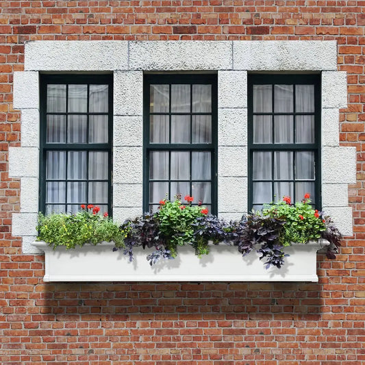 MayneMayne Yorkshire Window Box 6FT White 4826-W 4826-W- BetterPatio.com