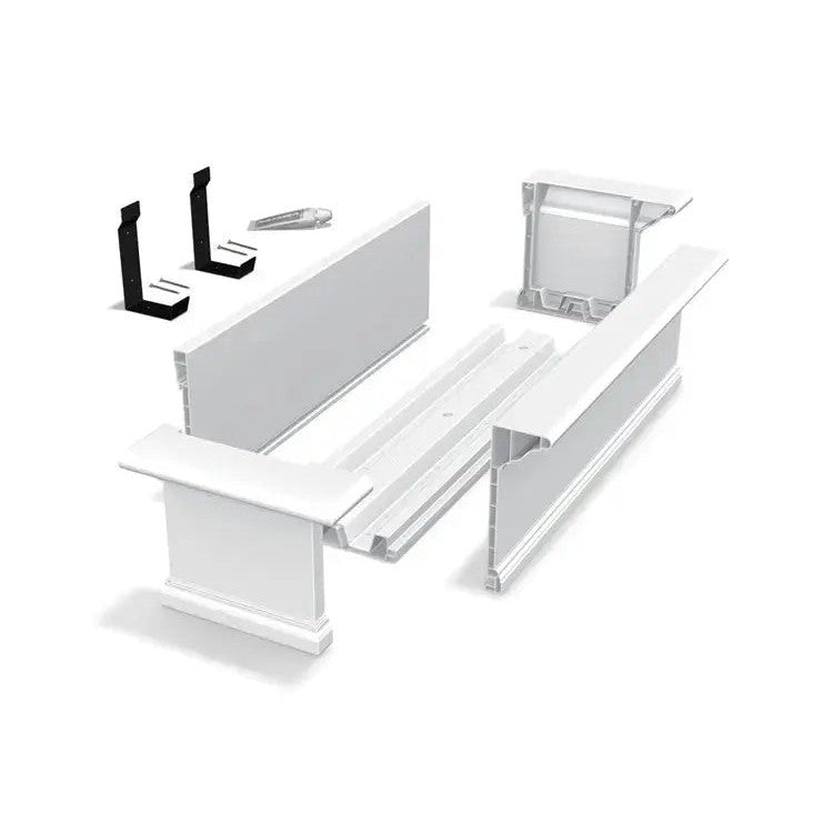 MayneMayne Yorkshire Window Box 6FT White 4826-W 4826-W- BetterPatio.com