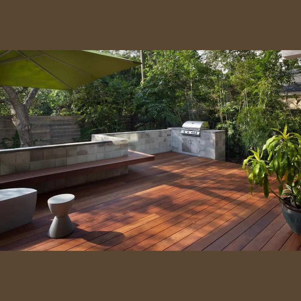 Summerset Alturi 36 ALT36T - Modern Brazilian ipe deck bamboo oasis outdoor kitchen