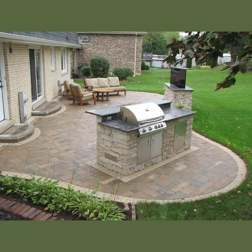 Summerset Alturi 36 ALT36T - Modern granite quartz charming backyard patio kitchen