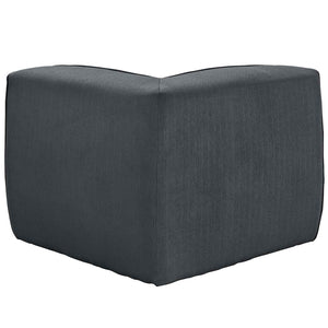 ModwayModway Align Upholstered Fabric Corner Sofa EEI-1356 EEI-1356-CHA- BetterPatio.com