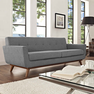 ModwayModway Engage Upholstered Fabric Sofa EEI-1180 EEI-1180-GRY- BetterPatio.com