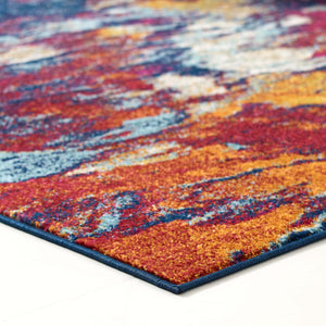 ModwayModway Entourage Foliage Contemporary Modern Abstract 5x8 Area Rug R-1172-58 R-1172A-58- BetterPatio.com