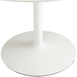 ModwayModway Revolve Round Wood Dining Table EEI-785 EEI-785-WHI- BetterPatio.com