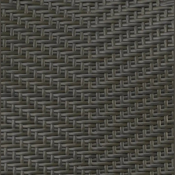 The Outdoor Great Room Company Leather Wicker Swivel Bar Stools, Set of 2 - NAPLES-4030-L - BetterPatio.com