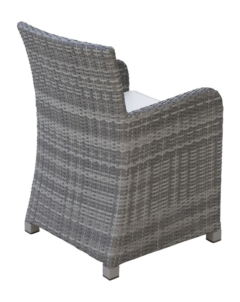 Panama Jack Bridgehampton Woven Armchair PJO-1701-GRY-AC - BetterPatio.com