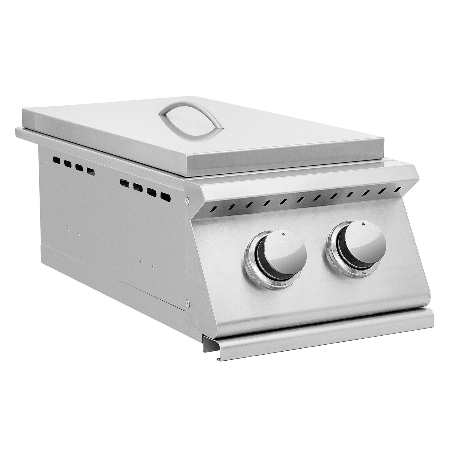 Summerset 15x15 inch Stainless Steel Drop In Sink and Hot and Cold Faucet SSNK-15D - BetterPatio.com