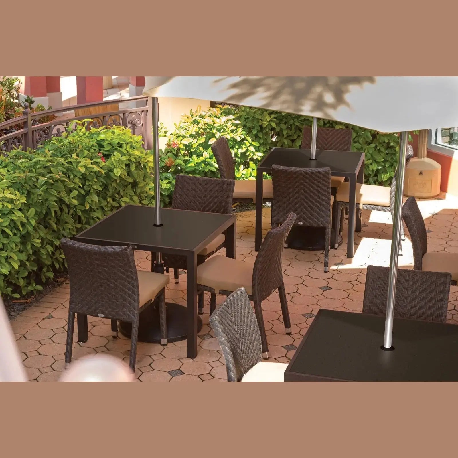 Source Corsa 24" Square Table Top SC-1014-402 - BetterPatio.com