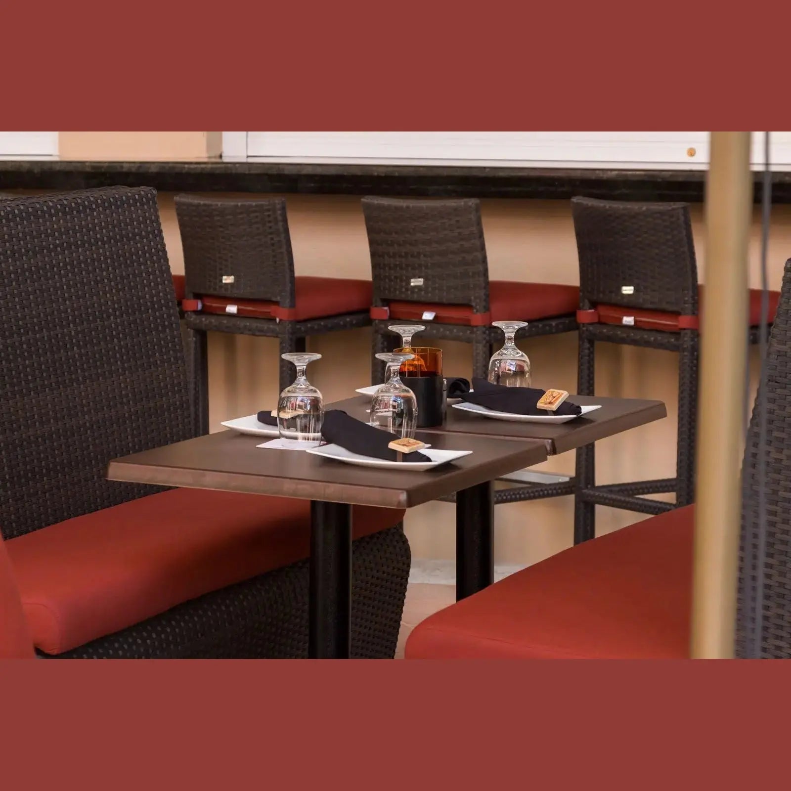 Source Duratop 24" Square Table Top SC-2601-402 - BetterPatio.com