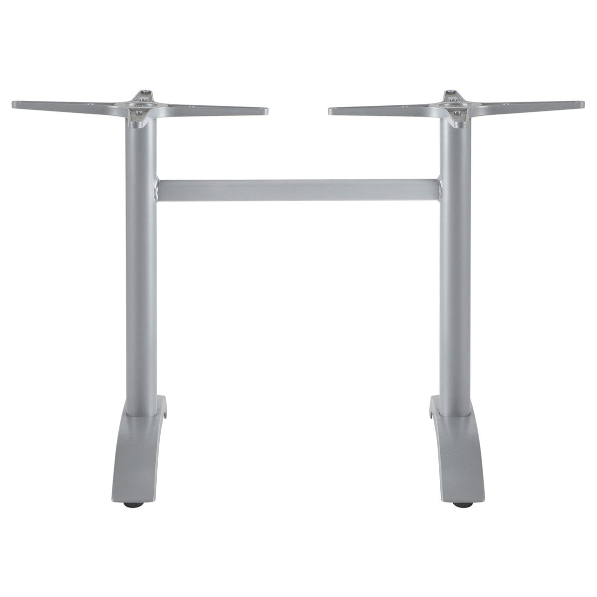 Source Palm 2 Aluminum Dining Base Silver SC-1002-587 - BetterPatio.com