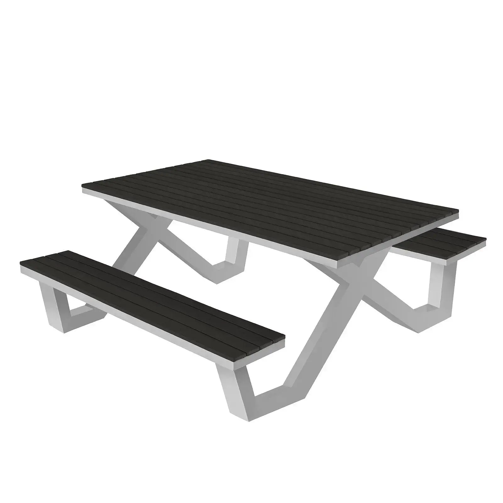 Source Vienna 6' Picnic Table (32"x72" Top Size) SC-2404-364 - BetterPatio.com