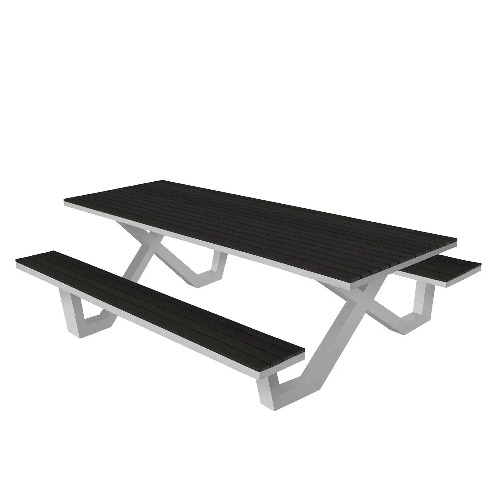Source Vienna 8' Picnic Table (32"x96" Top Size) SC-2404-367 - BetterPatio.com