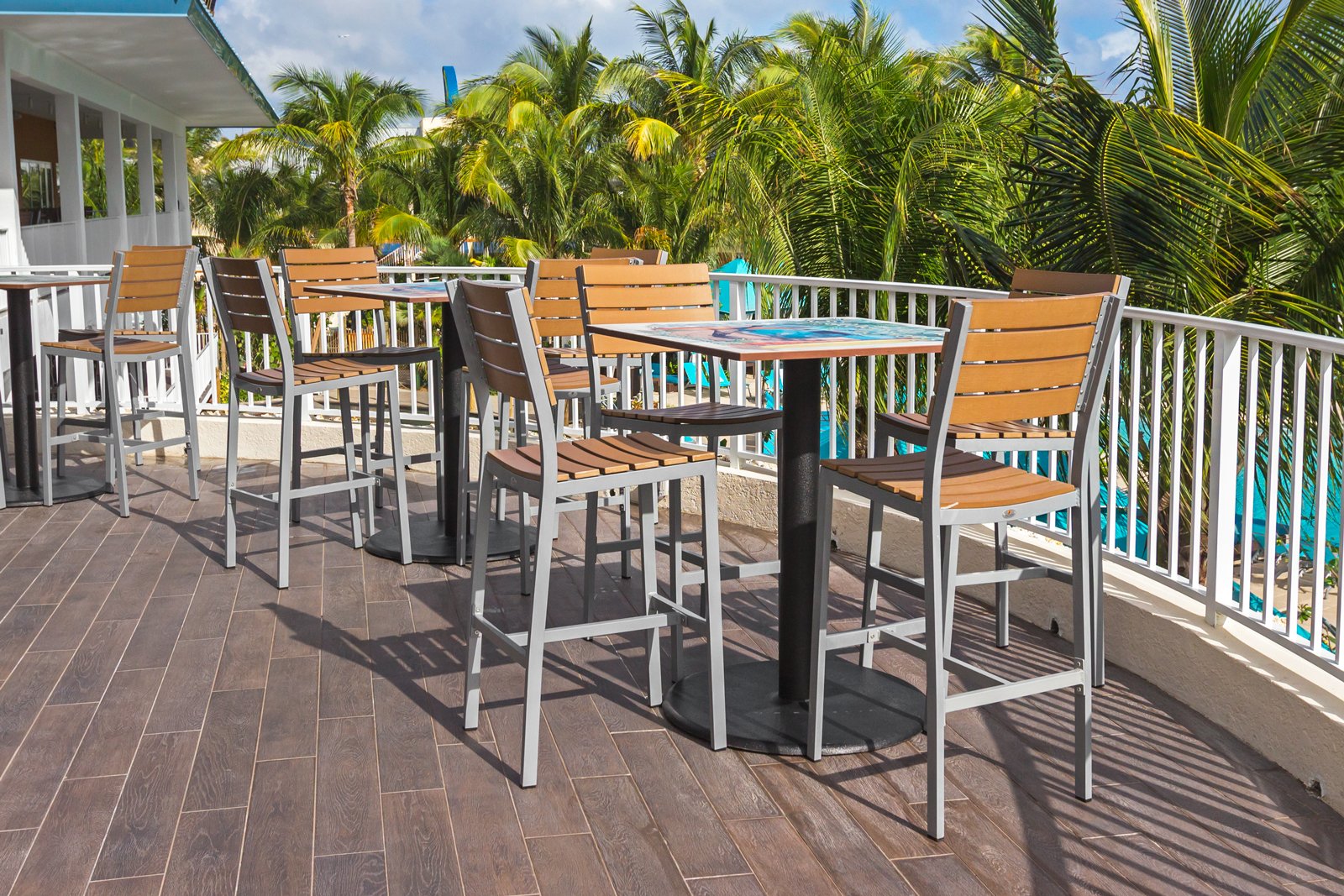 Source Vienna Bar Side Chair - BetterPatio.com