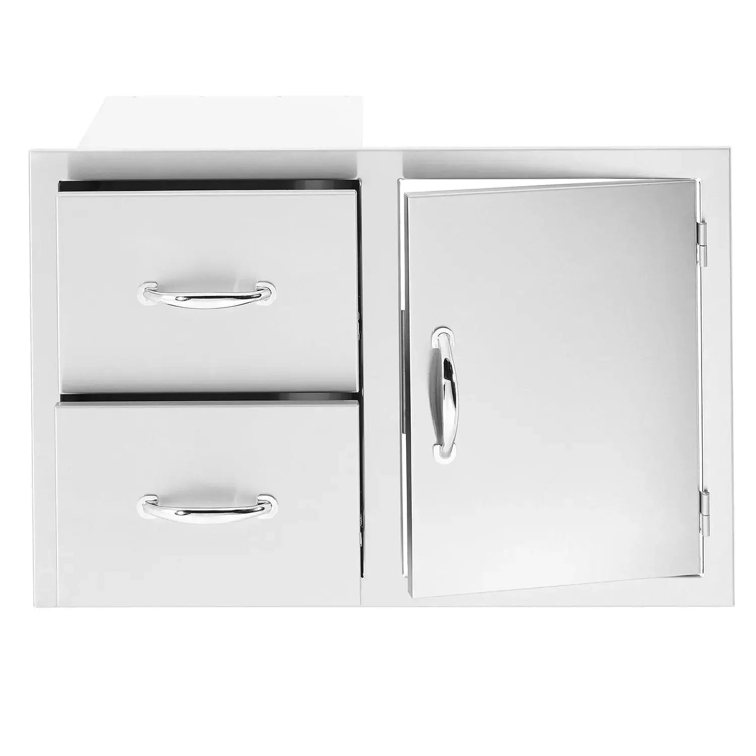 Summerset 15x15 inch Stainless Steel Drop In Sink and Hot and Cold Faucet SSNK-15D - BetterPatio.com