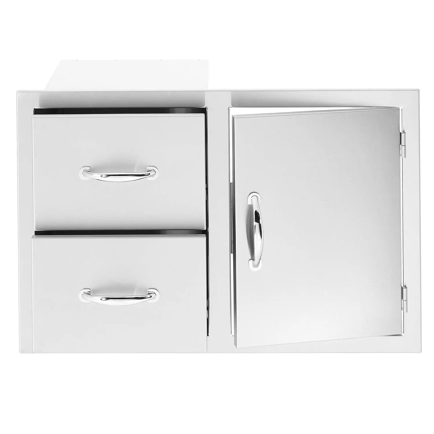 Summerset 15x15 inch Stainless Steel Drop In Sink and Hot and Cold Faucet SSNK-15D - BetterPatio.com