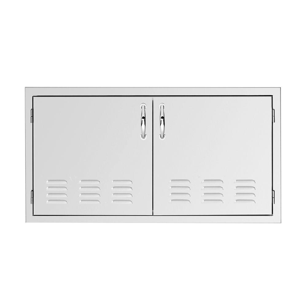 Summerset 33 Inch Vented Double Access Door SSDD-33V - BetterPatio.com