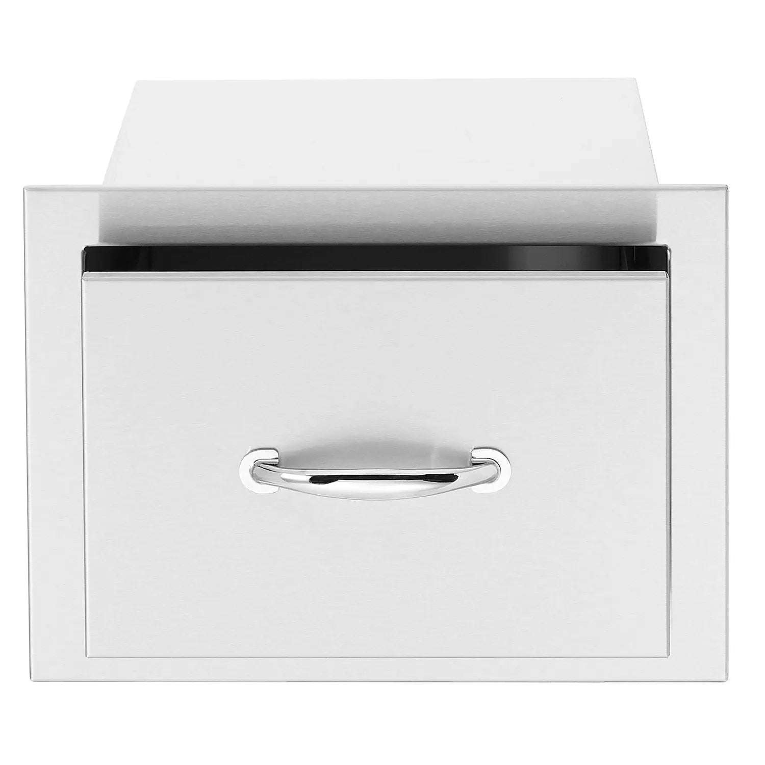 Summerset 15x15 inch Stainless Steel Drop In Sink and Hot and Cold Faucet SSNK-15D - BetterPatio.com