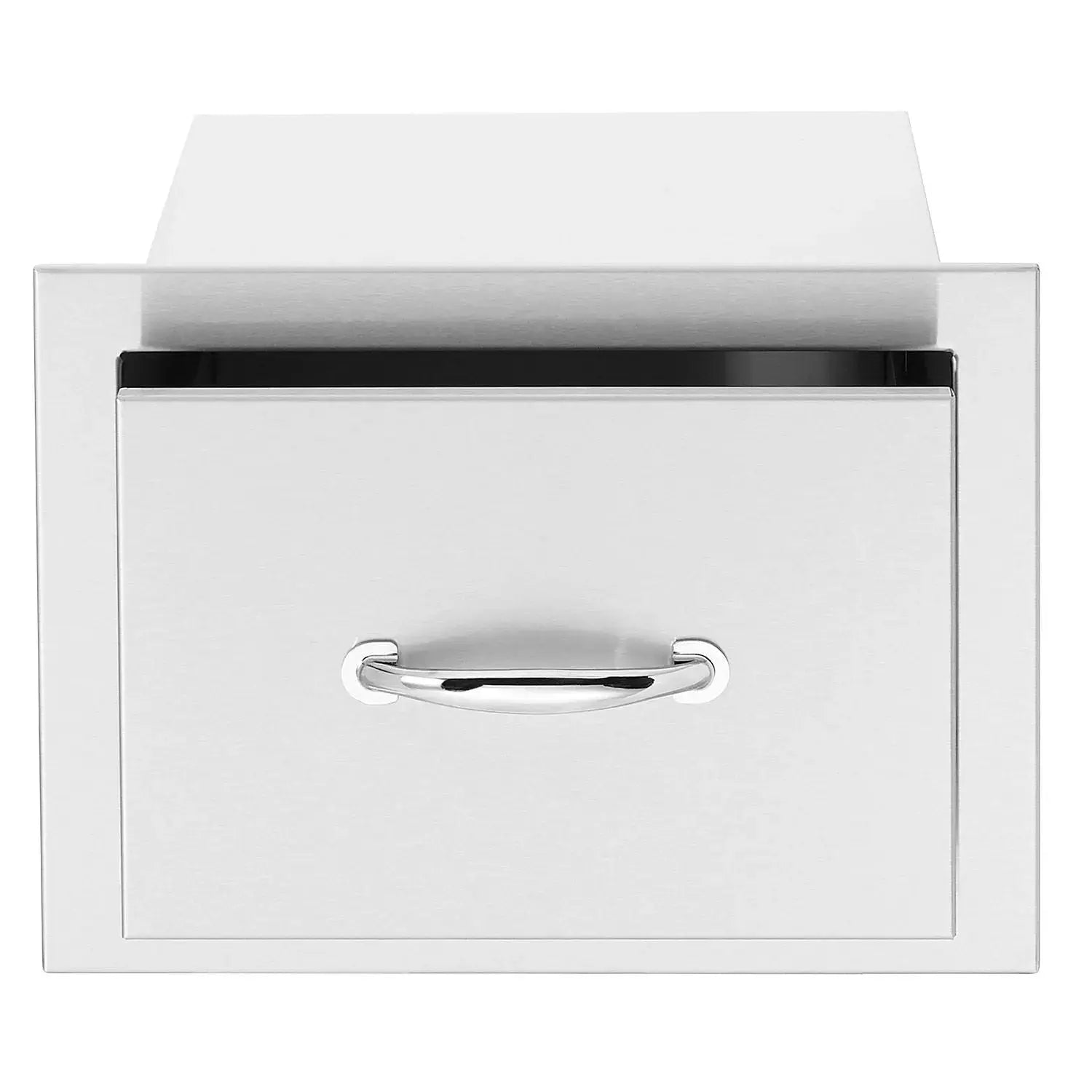 Summerset 15x15 inch Stainless Steel Drop In Sink and Hot and Cold Faucet SSNK-15D - BetterPatio.com