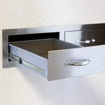 Summerset 15x15 inch Stainless Steel Drop In Sink and Hot and Cold Faucet SSNK-15D - BetterPatio.com