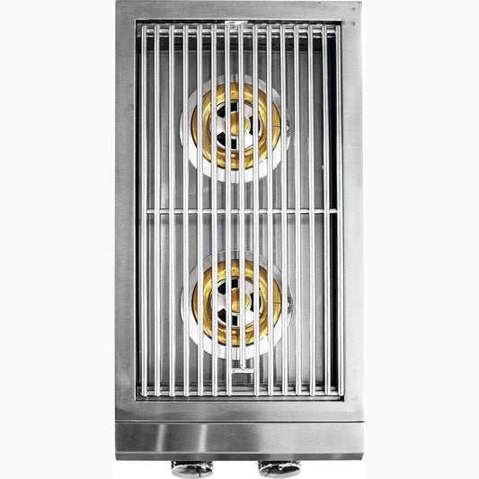 Summerset Sizzler Pro Double Side Burner SIZPROSB2 - Built-in natural gas double side burner