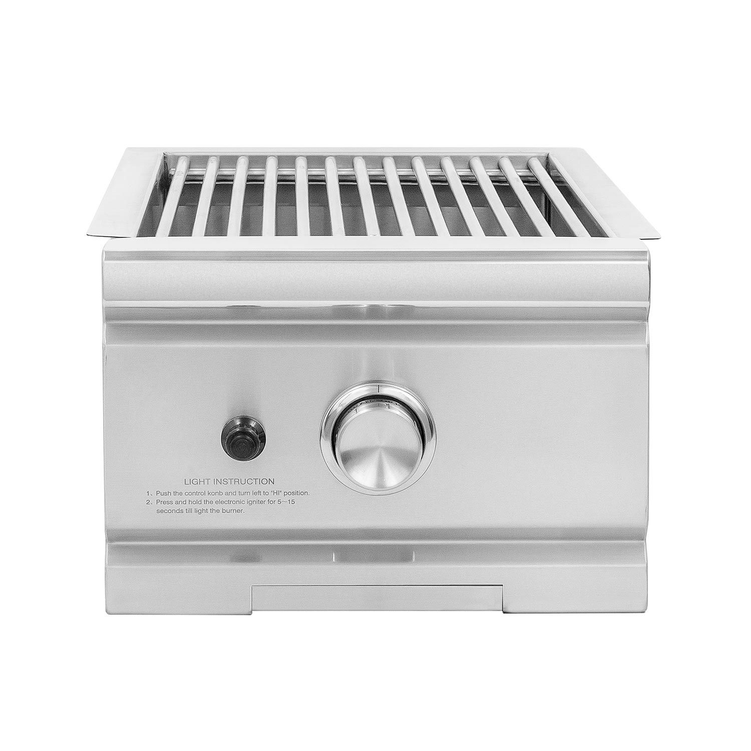 Summerset 15x15 inch Stainless Steel Drop In Sink and Hot and Cold Faucet SSNK-15D - BetterPatio.com
