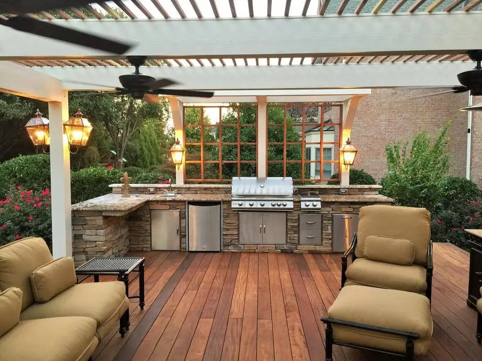 Summerset Alturi 42 ALT42T - Tropical ivory paradise pergolas outdoor kitchen
