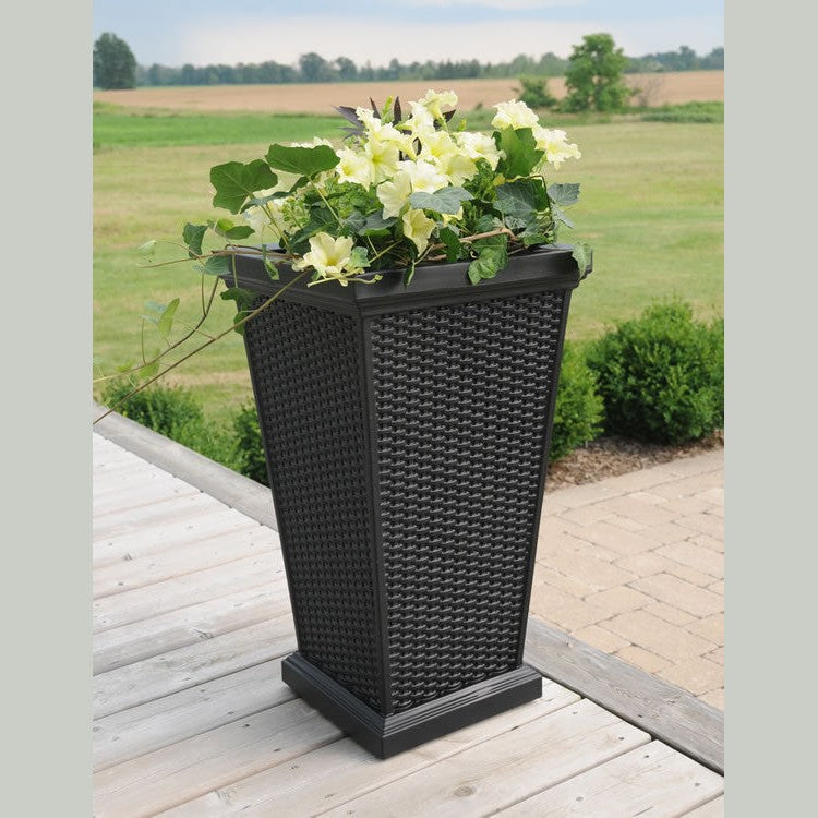 Mayne Wellington 28" Tall Planter 5863 - BetterPatio.com