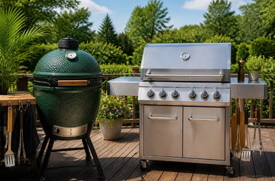Kamado Grill vs Gas Grill